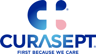 logo Curasept first because we care