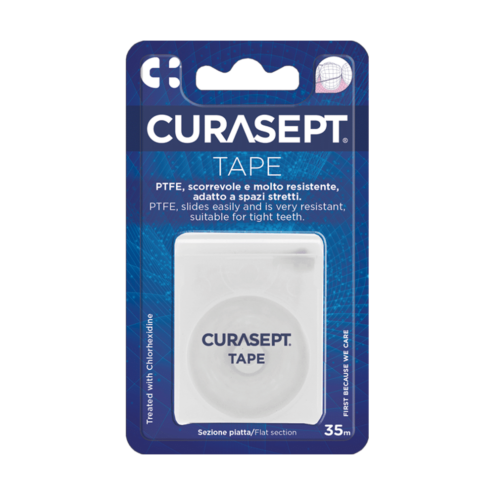 blistrer filo interdentale Curasept Floss tape