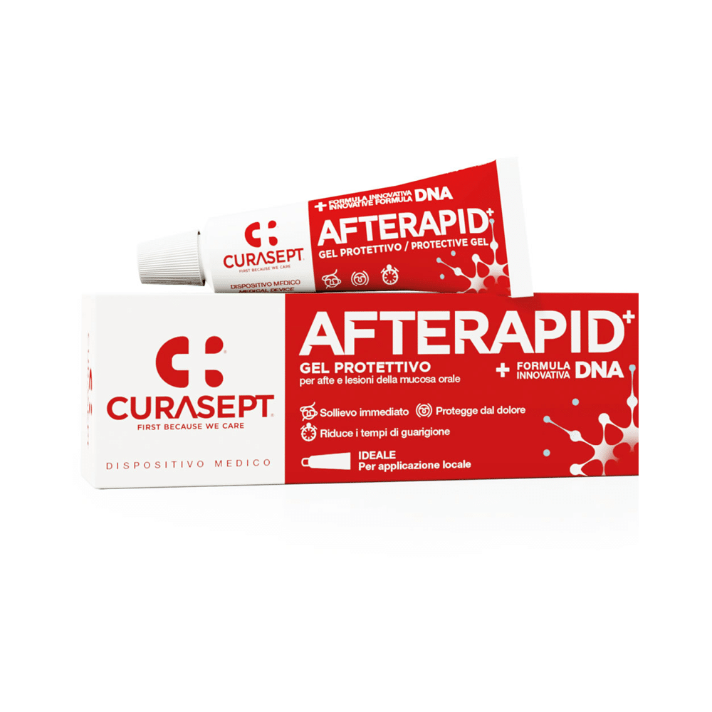 gel e packaging Curasept Afterapid