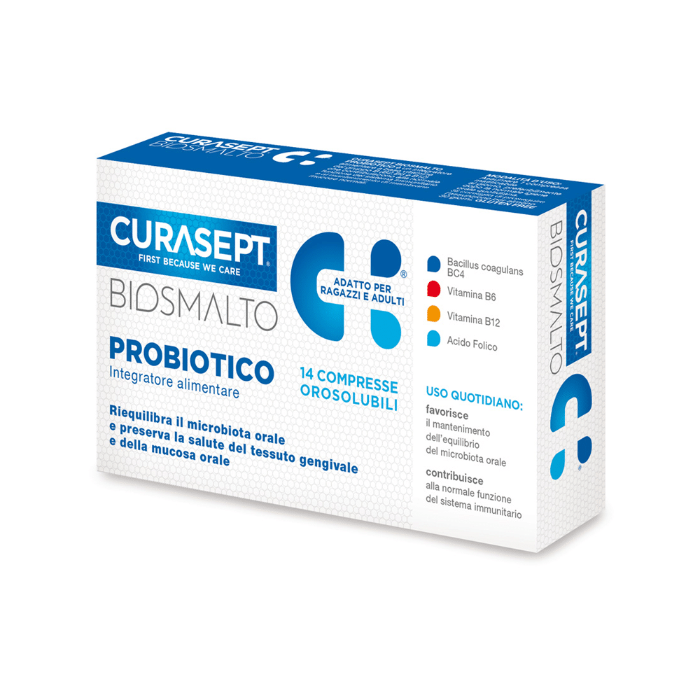 integratore alimentare probiotico Curasept Biosmalto
